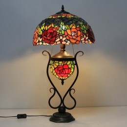 Tiffany Table Lamp Stained...