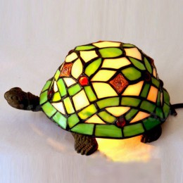 Tortoise Tiffany Table Lamp