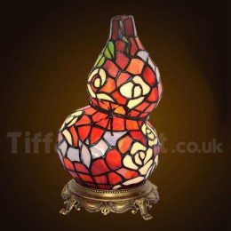 Retro Gourd Tiffany Table Lamp