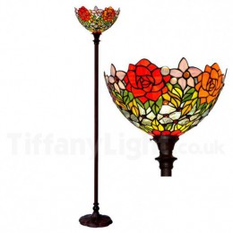 Rose Tiffany Floor Lamp