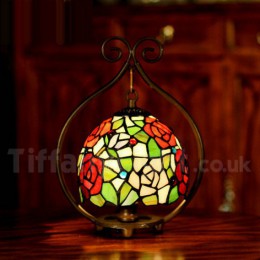 7 Inch Rose Tiffany Table Lamp